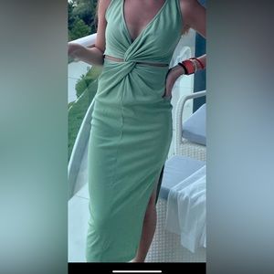 Green Midi Dress